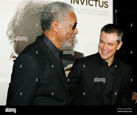 Francois pienaar matt damon invictus hi-res stock photography and ...