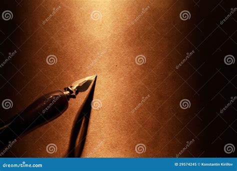 Pen on Paper stock image. Image of signing, instrument - 29574245