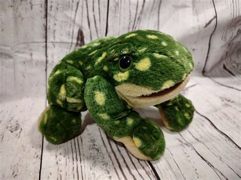 1994 Giant Star Corp Frog Plush Stuffed Animal Realistic Frog - Etsy