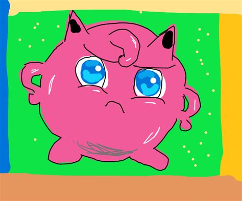 angry jigglypuff - Drawception