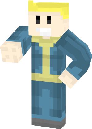 Fallout Vault Boy Minecraft Skin