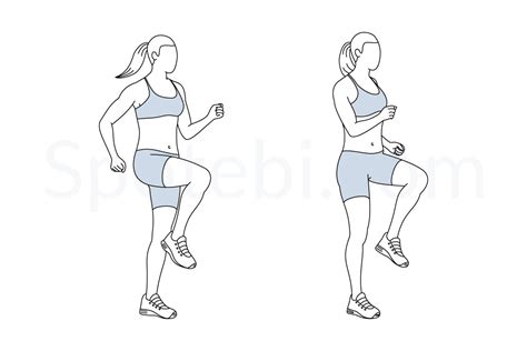 Run In Place | Illustrated Exercise Guide