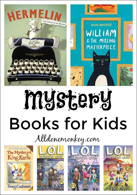 Mystery Books for Kids - All Done Monkey