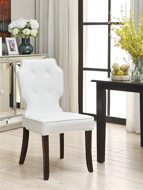 Dining Chairs With White Legs Armless Dsw Gymax Walmart | Chair Design