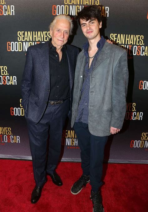 Michael Douglas, son Dylan step out for Broadway opening night of 'Good Night, Oscar' - ABC News