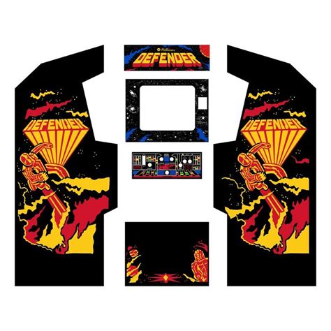 Defender Complete Graphics Restoration Kit | Defender arcade game, Arcade games, Fire emblem ...