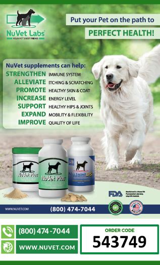 NuVet Labs - NuVet Plus Pet Supplements