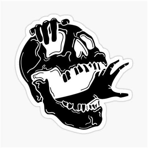 "Dead Inside" Sticker for Sale by DIANEMCG | Redbubble