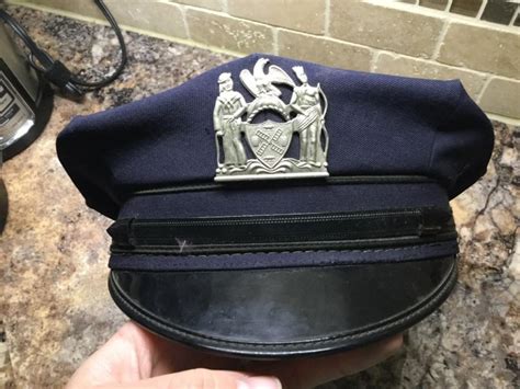 VINTAGE NEW YORK POLICE NYPD UNIFORM HAT | #1913534480