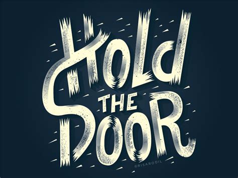 Hold the door by Risa Rodil on Dribbble