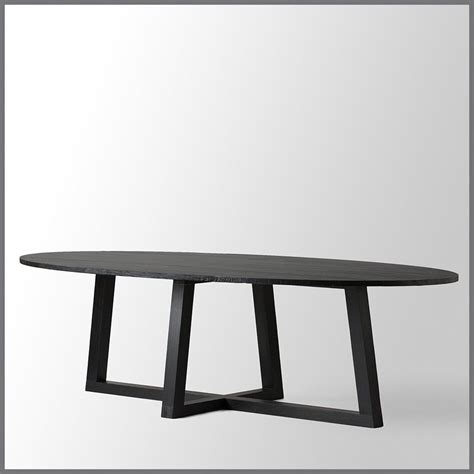 Anchor a modern dining space with our elegant Oval Dining Table. Beautifully crafted from ash ...