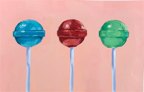 Lollipop paintings - Leigh Ann TorresLeigh Ann Torres