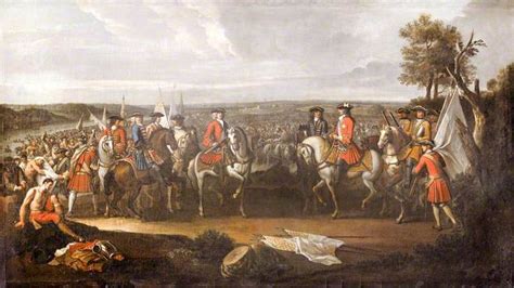 The Battle of Blenheim 13 August 1704 The Battle of Blenheim, a major battle in the War of the ...