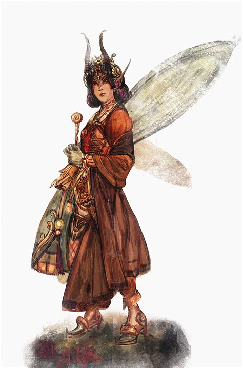 [ART] Female Pixie Sorcerer _Pss....I'm open for Commissions : r/DnD