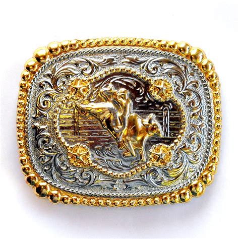 Wrangler Bull Riding belt buckle