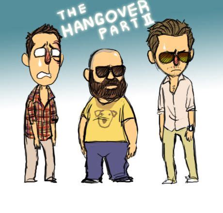 The Hangover | Cartoon sketches, Character sketches, Film art