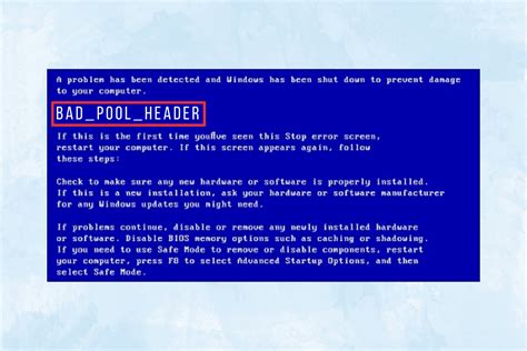 Fix BAD POOL HEADER in Windows 10 – TechCult