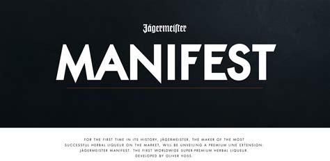 Jagermeister | MANIFEST on Behance