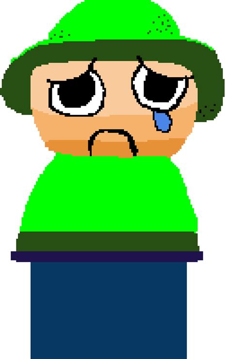 Sad bandu pixel art