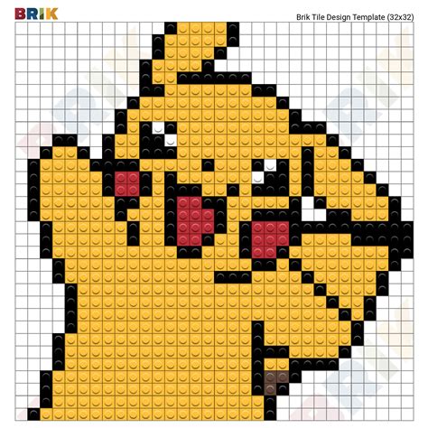 Grid Cute Grid Pixel Art Pikachu Pixel Art Grid Gallery | Images and ...