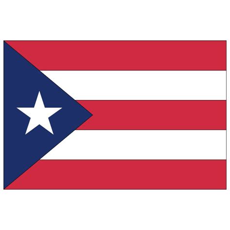 Puerto Rico Flag Vector - ClipArt Best