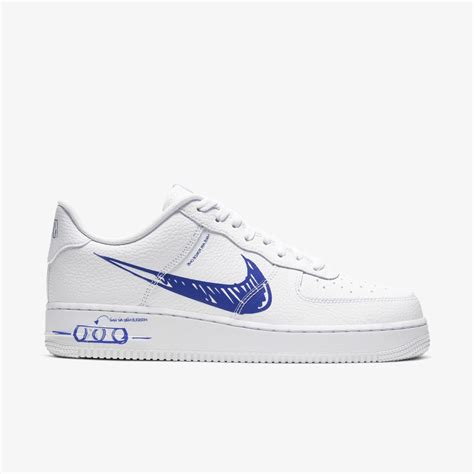 Nike Air Force 1 Sketch Blue Snkrempire Release Infos