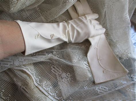 Vintage Vinyl Gloves Bridal Wedding Prom - Etsy