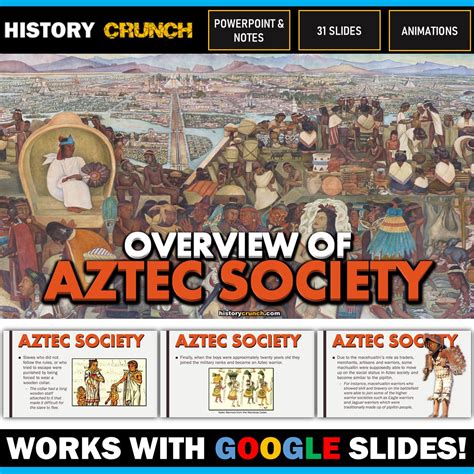 Aztec Empire Society (Social Classes) - PowerPoint with Notes Copy