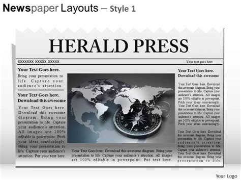 Newspaper Headlines - Slide Geeks