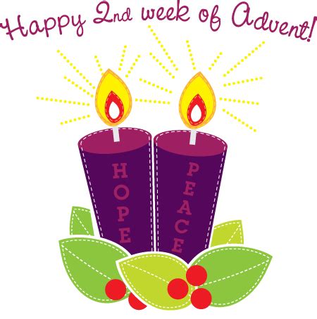 Second Sunday of Advent Clipart