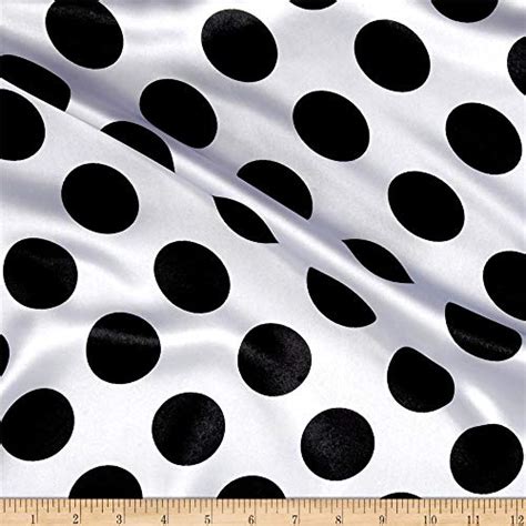 Best Black And White Polka Dot Fabric