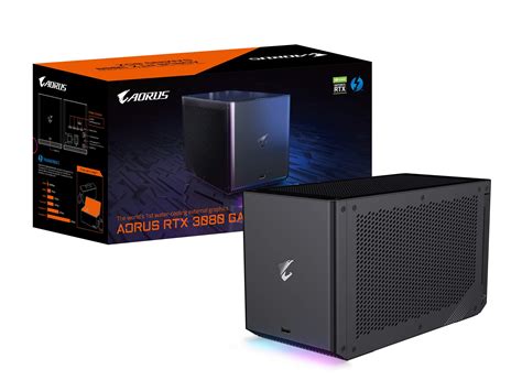 Buy GIGABYTE AORUS RTX 3080 Gaming Box (REV2.0) eGPU, WATERFORCE All-in-One Cooling System, LHR ...