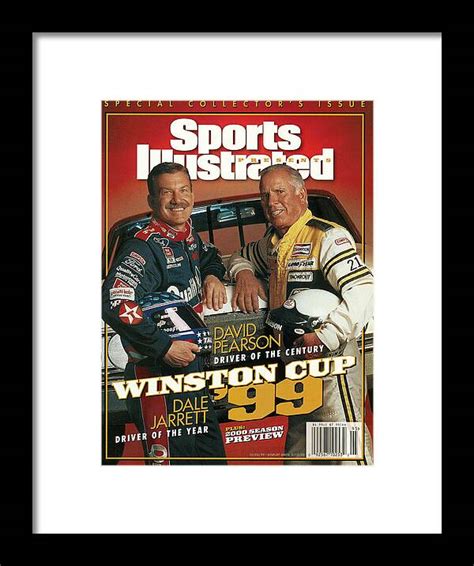 Dale Jarrett, 1999 Winston Cup Champion Sports Illustrated Cover Framed ...