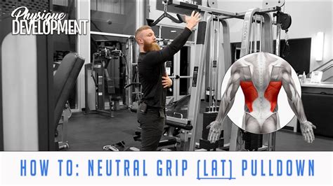 How To Do Neutral Grip Lat Pulldowns (Form Benefits) Steel Supplements ...