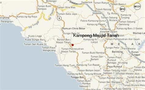 Kampong Masjid Tanah Location Guide