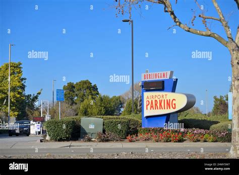 The Burlingame Airport Parking, Burlingame CA Stock Photo - Alamy