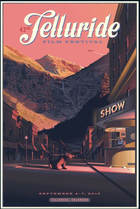 Telluride Film Festival Announces 2015 Lineup, Special Guests • Telluride Magazine