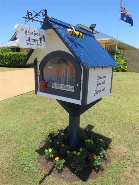 The Barefoot Library - Street Library Australia | Street library ...