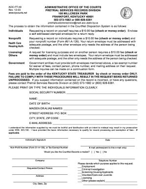 KY AOC-PT-49 2003-2024 - Complete Legal Document Online