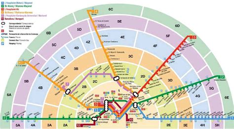 Metro map of Barcelona updated 2025