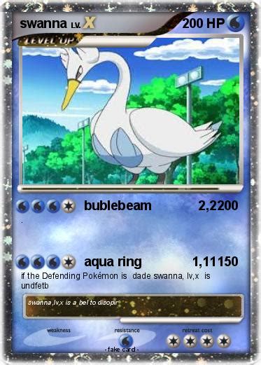 Pokémon swanna 26 26 - bublebeam 2,2 - My Pokemon Card