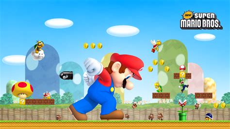 New Super Mario Bros. HD Wallpaper by Turret3471 on DeviantArt