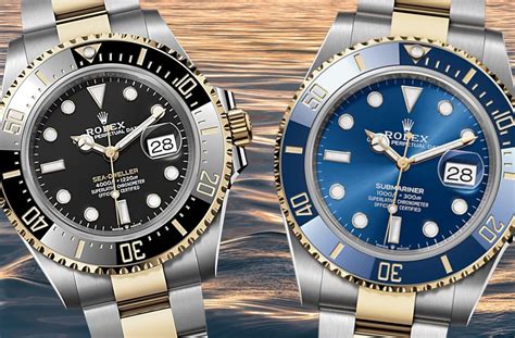 Sea-Dweller vs Submariner: Rolex's Iconic Dive Watches