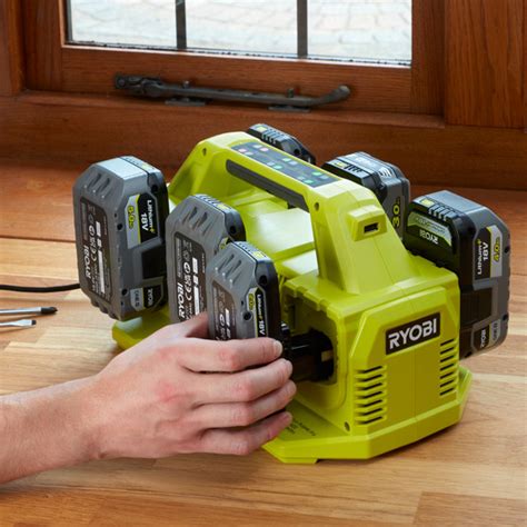 Ryobi ONE+ 6-Port Fast Charger 18V RC18640