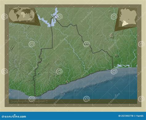 Bas-Sassandra, Cote D Ivoire. Wiki. Major Cities Stock Illustration - Illustration of continent ...