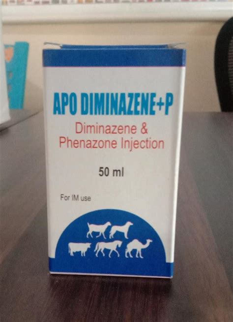 Injection Apo Diminazene + P, Packaging Size: 50 ml, Prescription at Rs 180/bottle in Pune