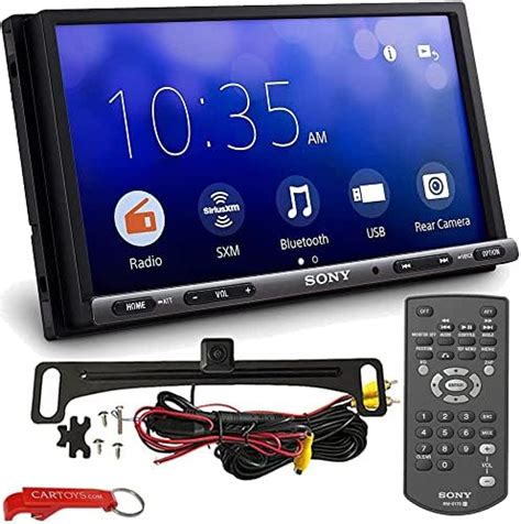 Amazon.com: Sony XAV-AX6000 7" 2-DIN Car Stereo + Backup Camera ...