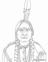 Printable Native American Coloring Pages sketch template