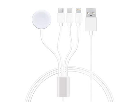 4-in-1 Multi-Port & Apple Watch Charging Cable | Cult of Mac