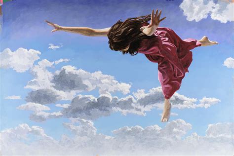 Flying Dream #3 Painting by David Palmer - Fine Art America